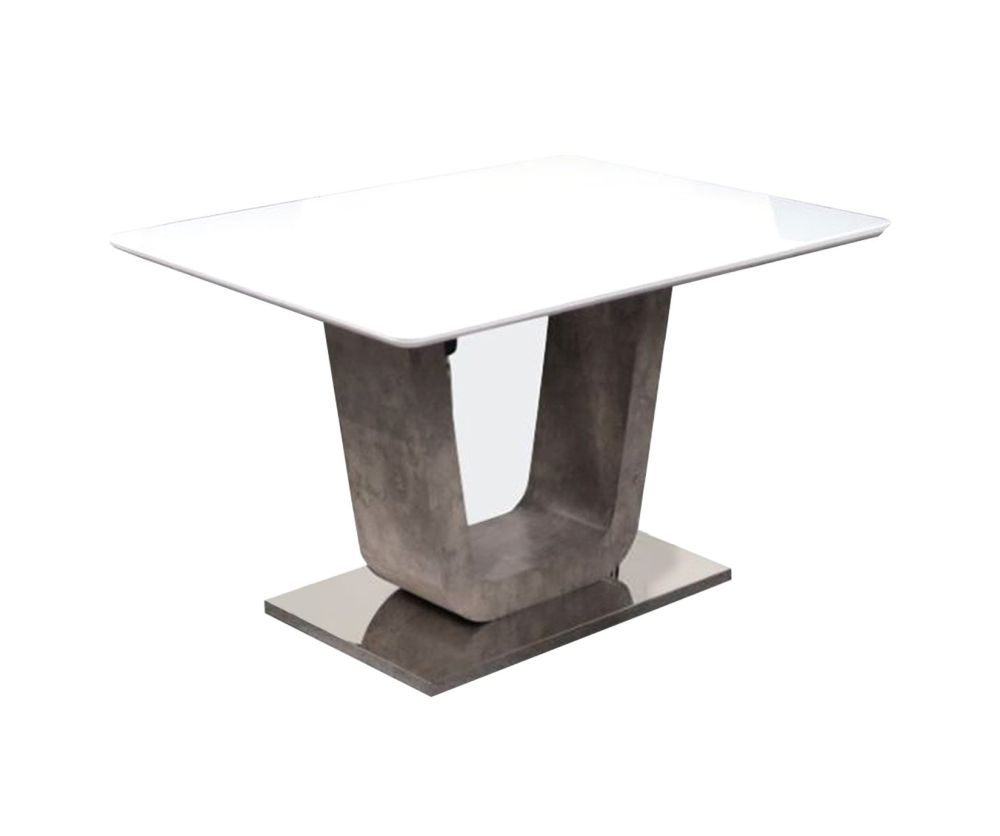 Annaghmore Castello 120cm Fixed Top Dining Table Only