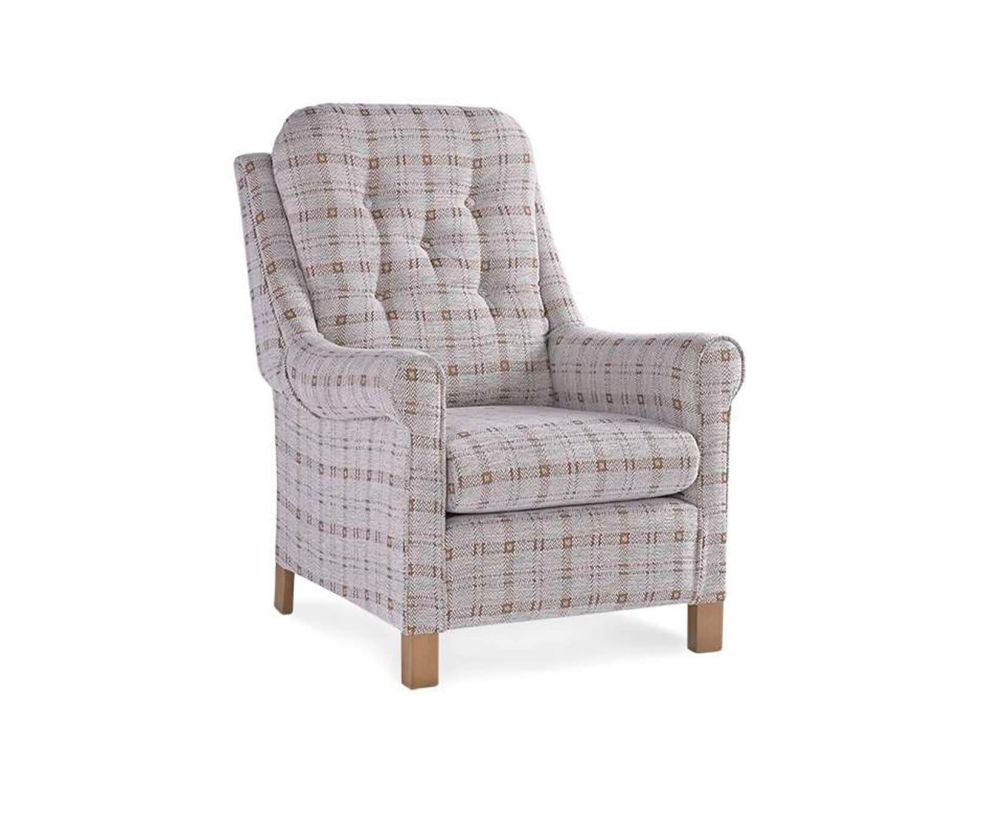 Royams Chelmsford Fabric Low Armchair 