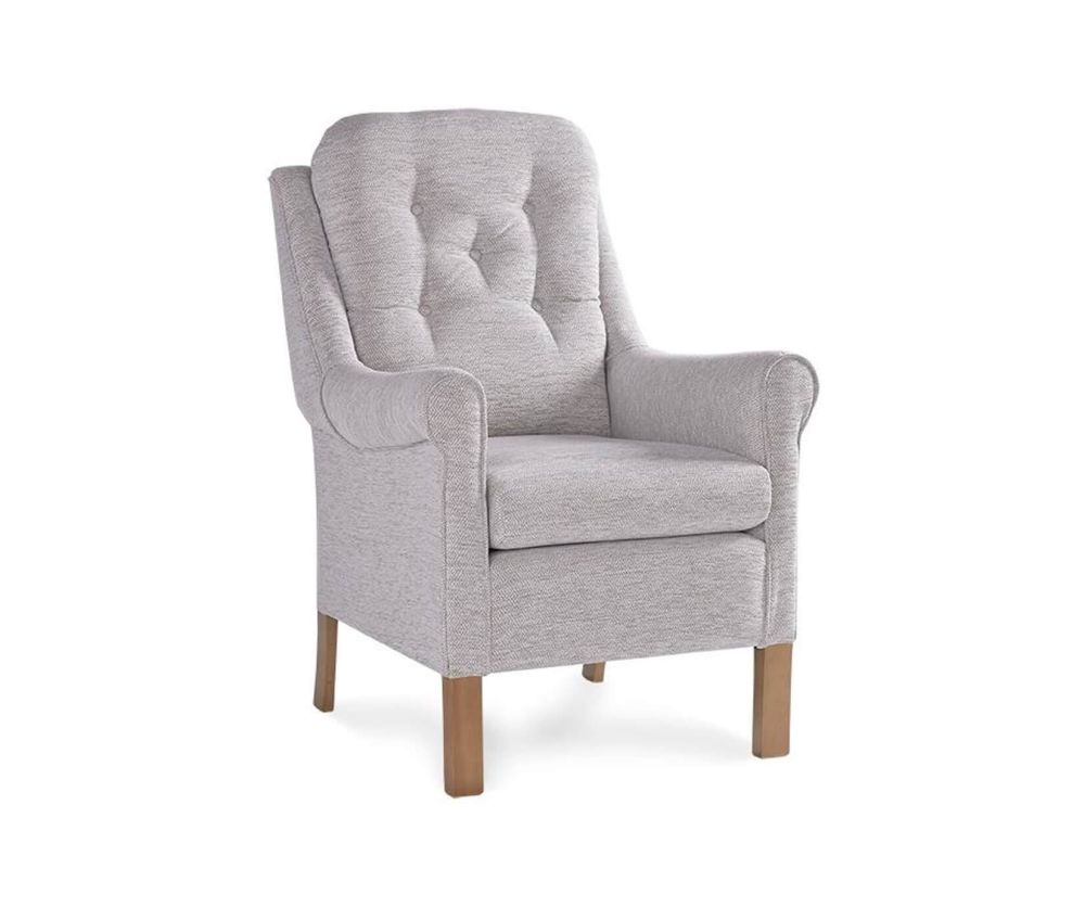 Royams Chelmsford Fabric High Armchair 