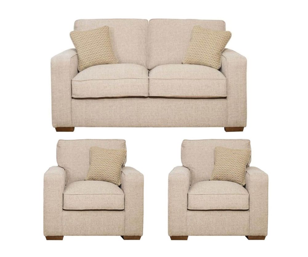 Buoyant Upholstery Chicago Standard Back 2+1+1 Sofa Set