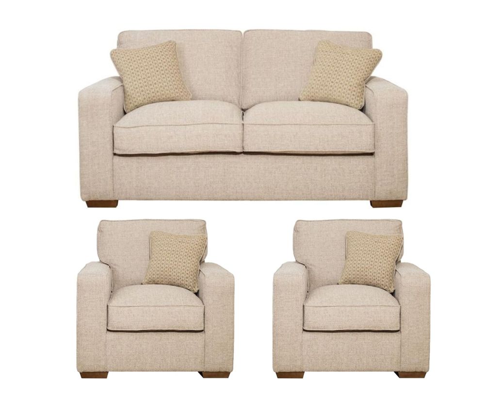 Buoyant Upholstery Chicago Standard Back 3+1+1 Sofa Set