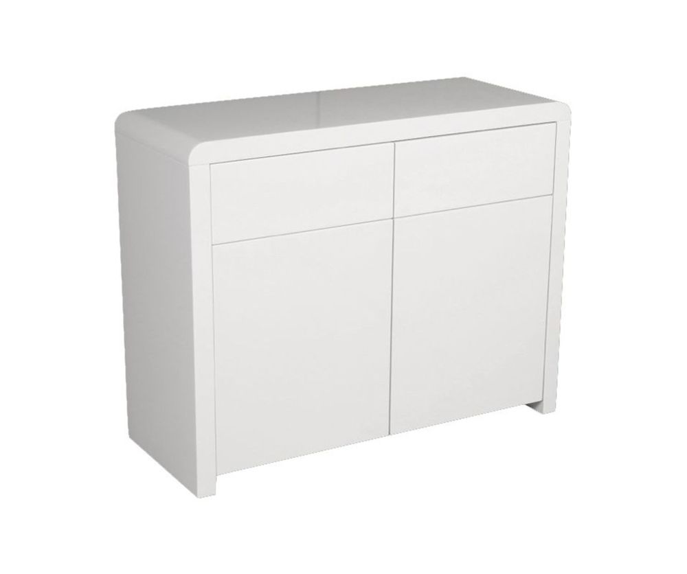 Annaghmore Clarus White 2 Door 2 Drawer Sideboard