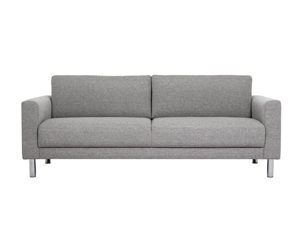FTG Cleveland Nova Light Grey 3 Seater Sofa