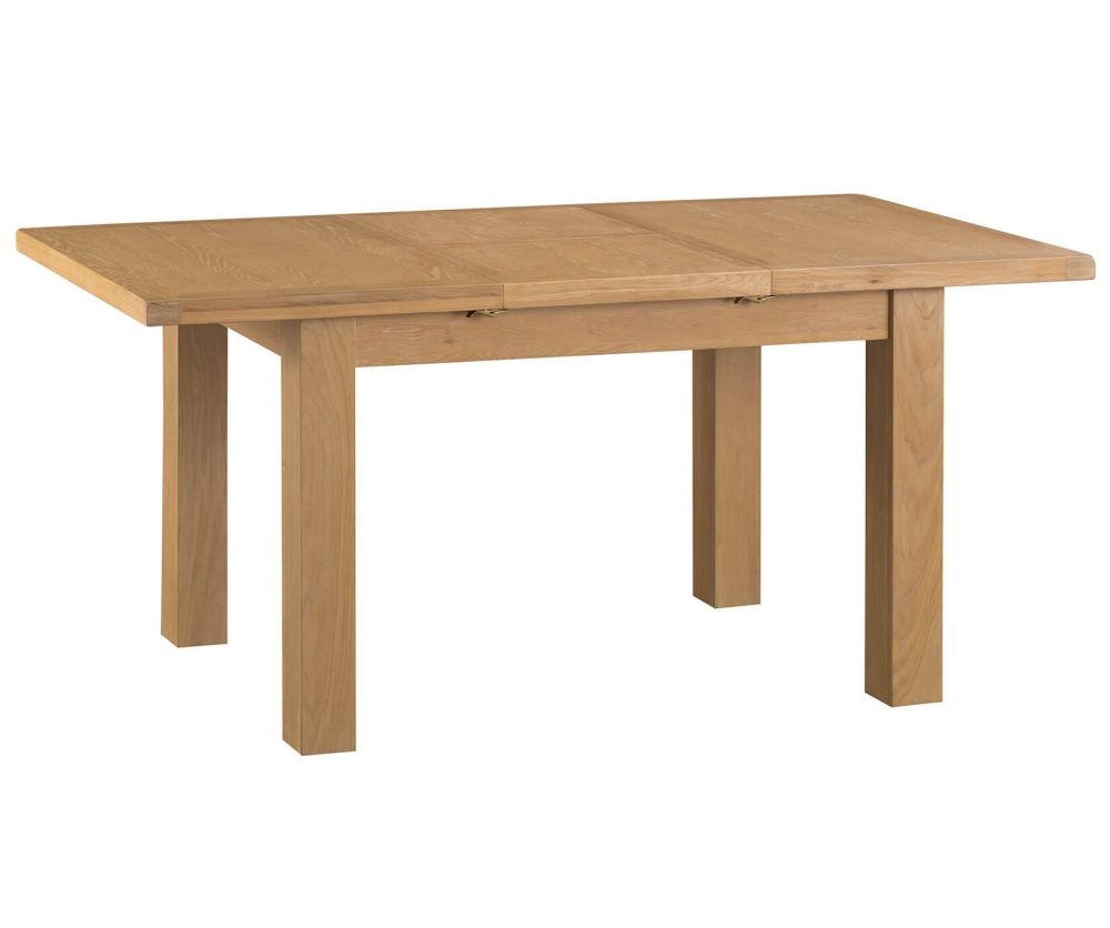 FD Essential Coventry 125cm Butterfly Extending Dining Table Only