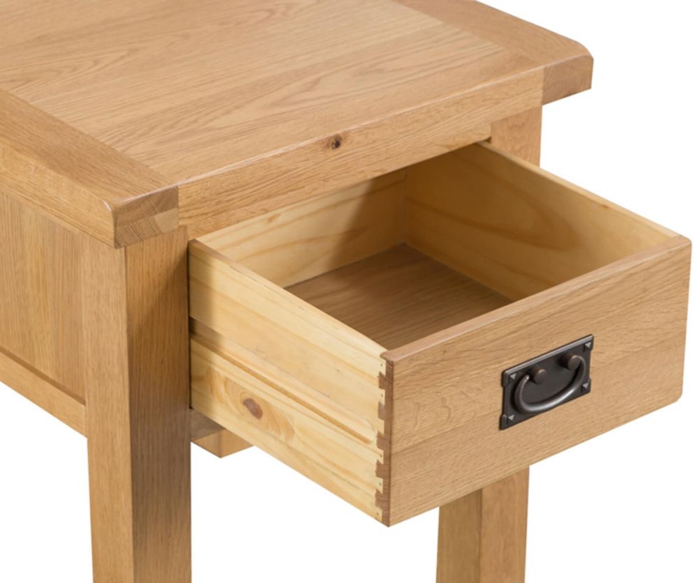 FD Essential Coventry Lamp Table with Drawer