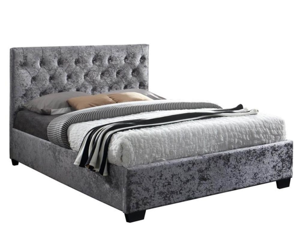 Birlea Furniture Cologne Steel Fabric Bed Frame
