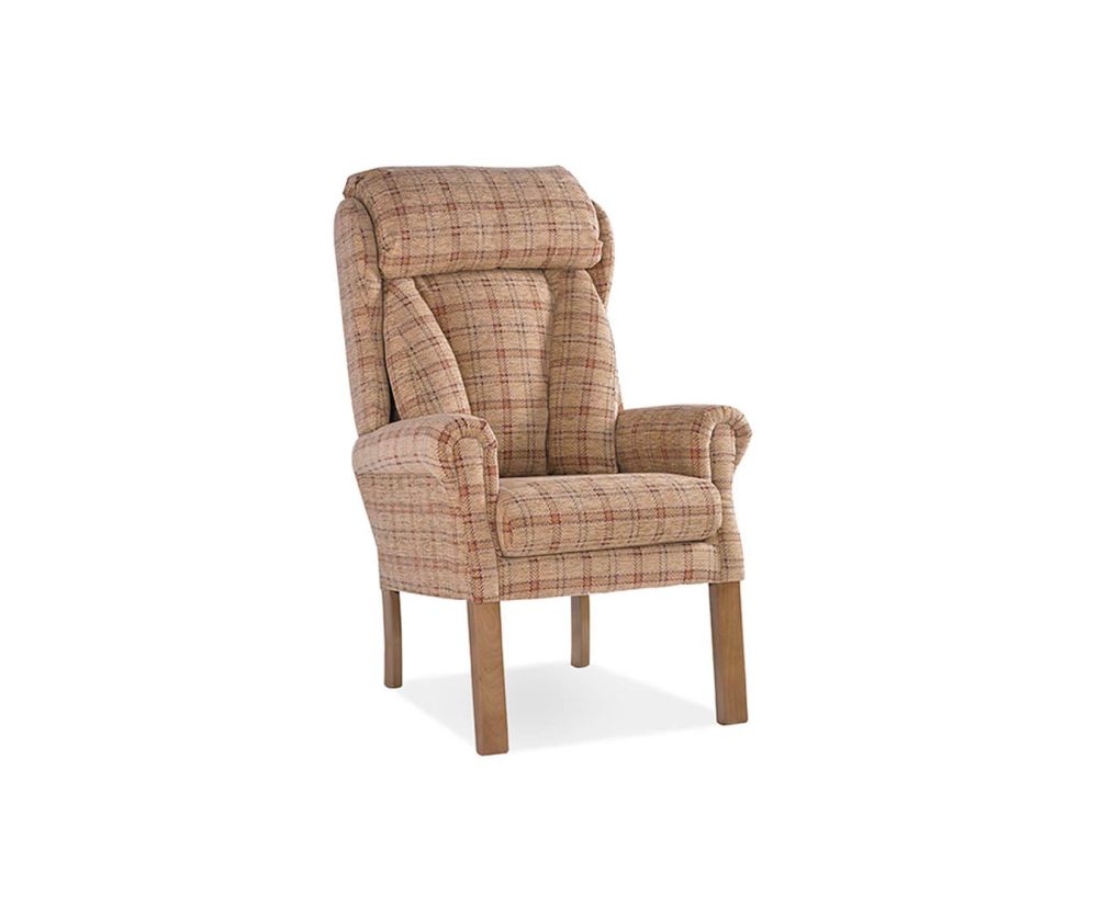 Royams Coniston Fabric High Back Armchair 