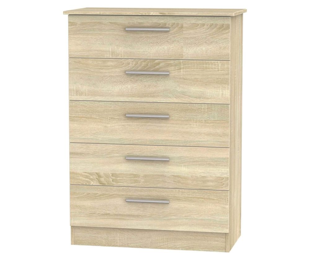 Welcome Furniture Contrast Bardolino 5 Drawer Chest