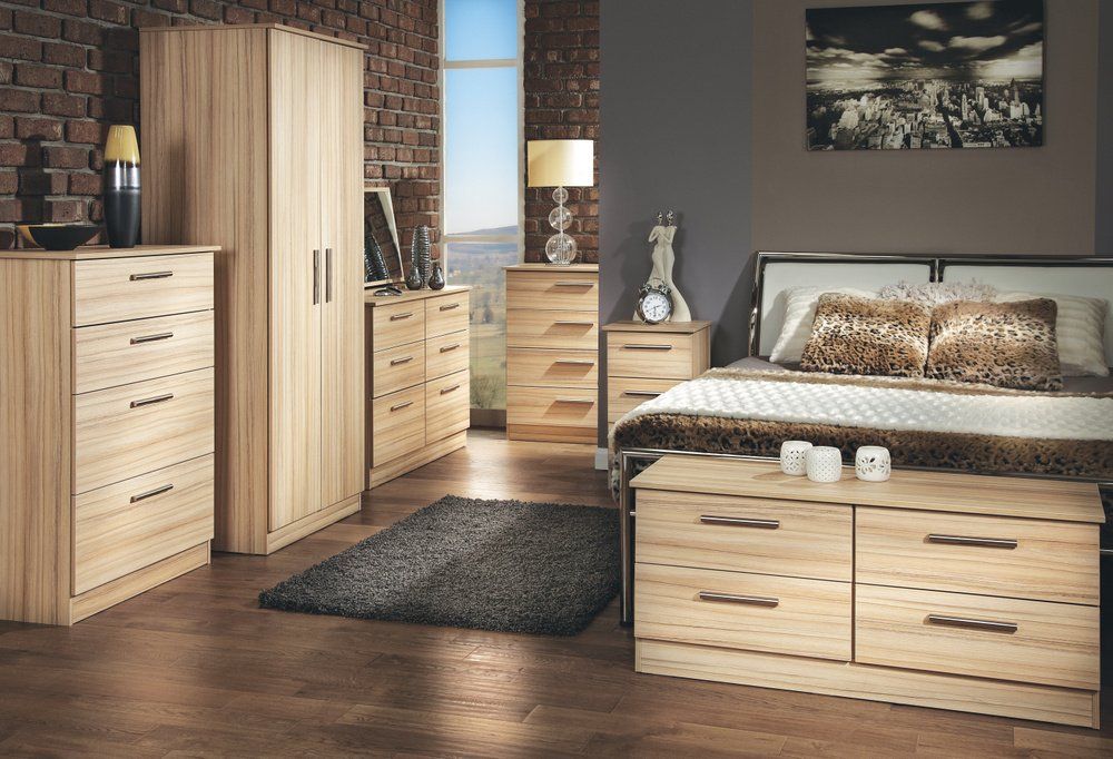 Welcome Furniture Contrast 6 Drawer Midi Chest