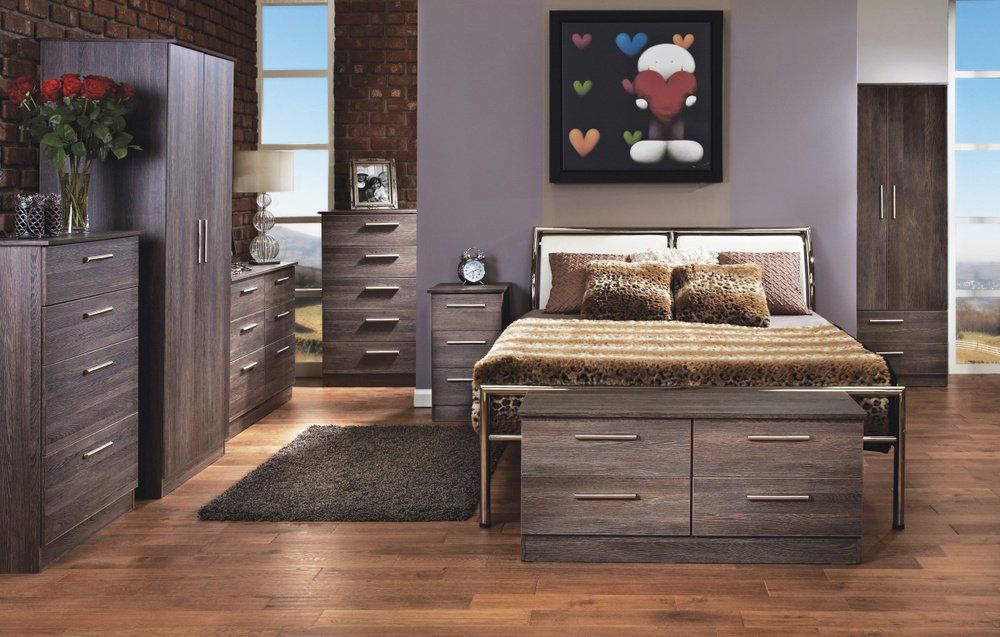 Welcome Furniture Contrast 4 Drawer Bed Box
