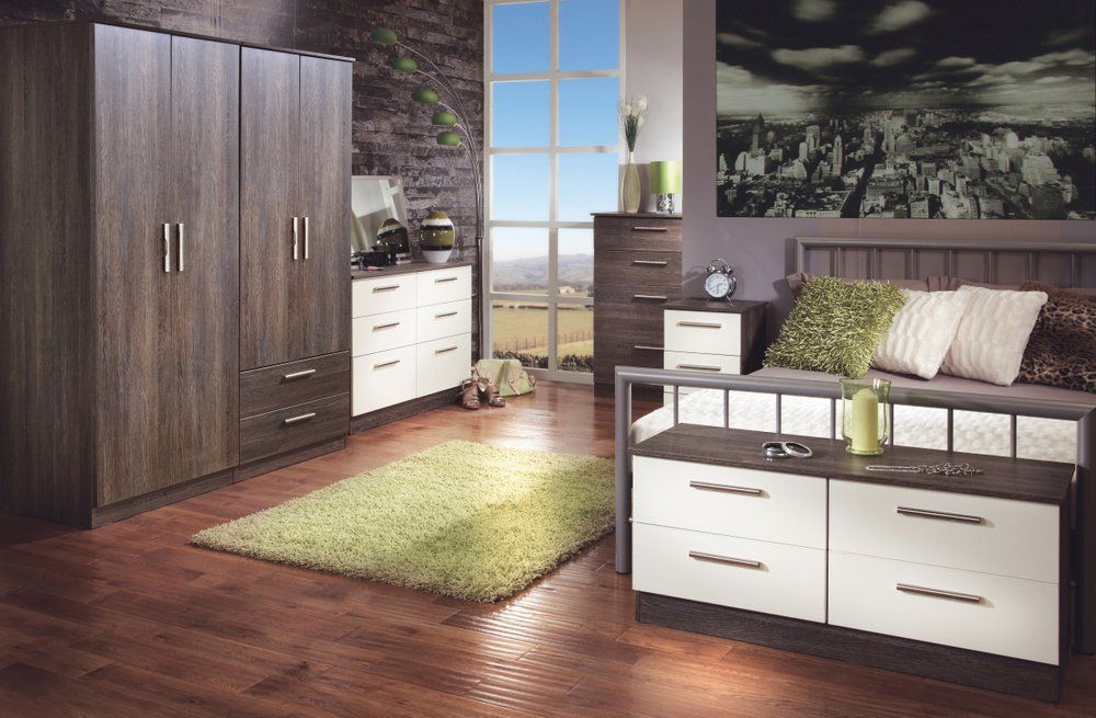 Welcome Furniture Contrast 3 Drawer Deep Chest