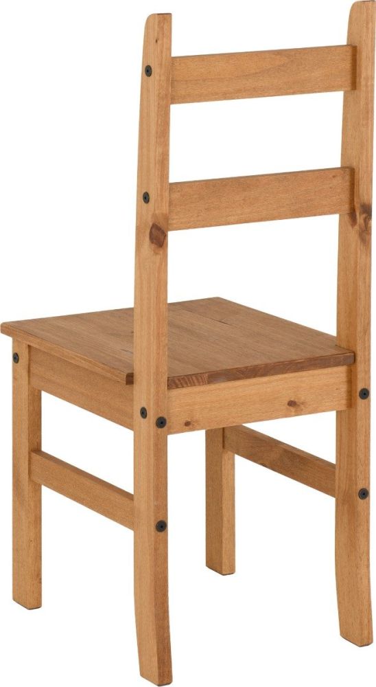 Seconique Corona Budget Distressed Waxed Pine Dining Set