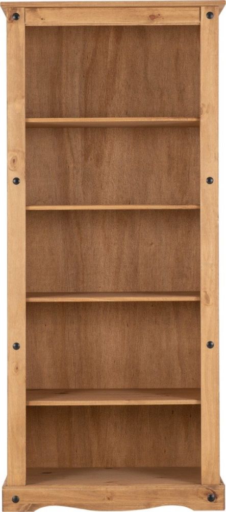 Seconique Corona Pine Tall Bookcase