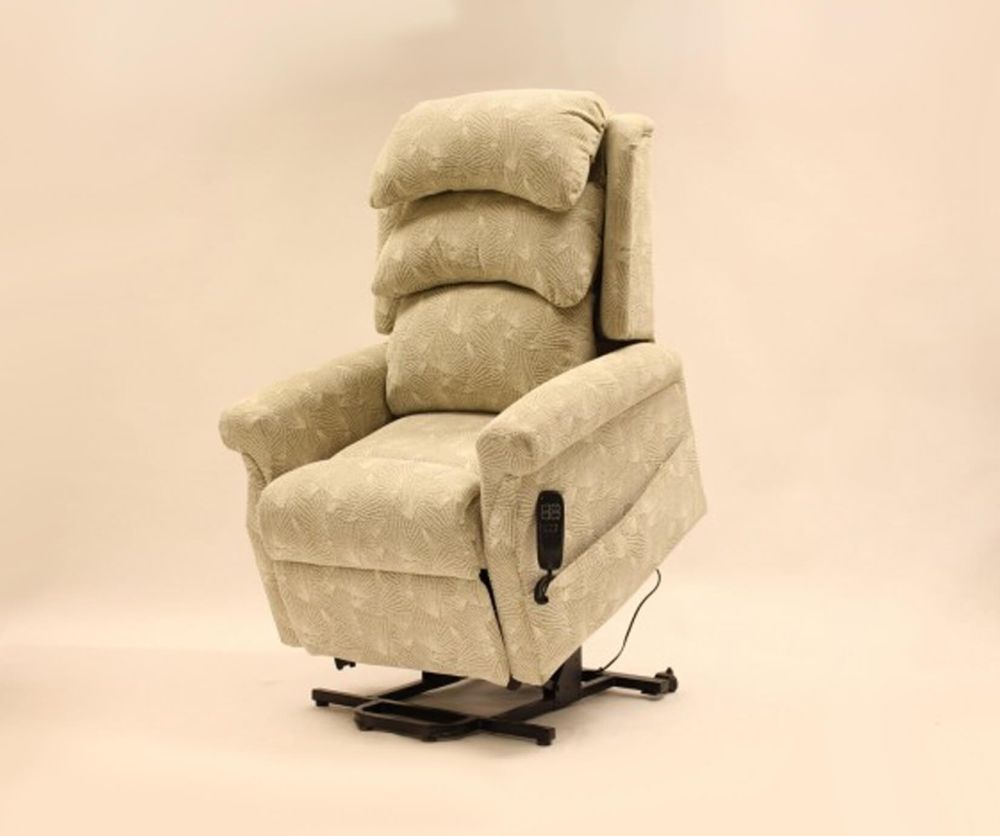 Cotswold Kemble Petite Upholstered Fabric Electric Recliner Chair