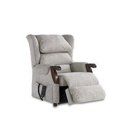 Royams Donna Fabric Mono Electric Recliner Chair