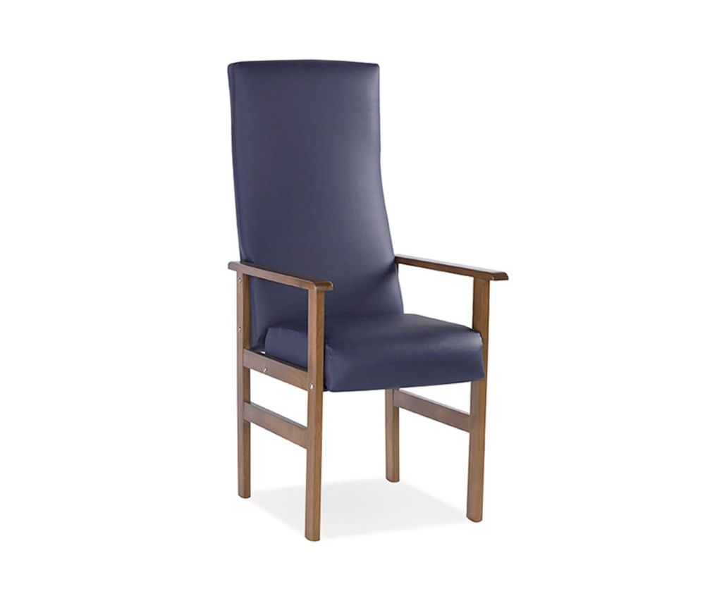 Royams Derby Fabric High Back Chair