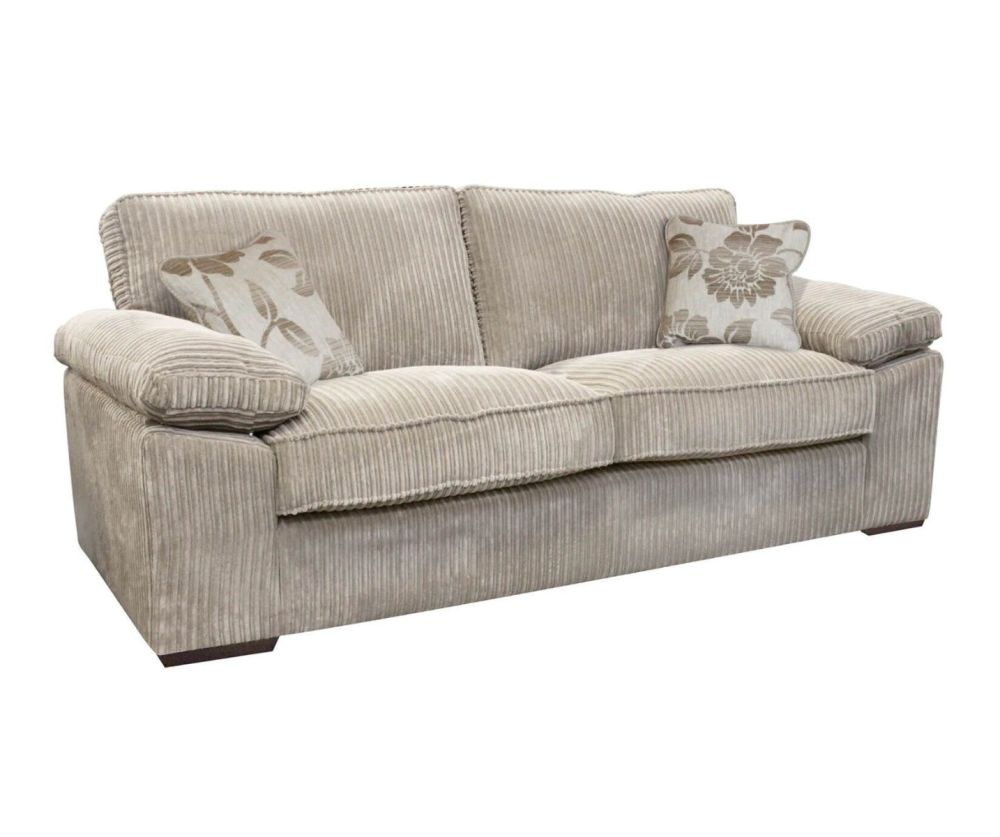 Buoyant Upholstery Dexter Fabric 3 Seater Sofa