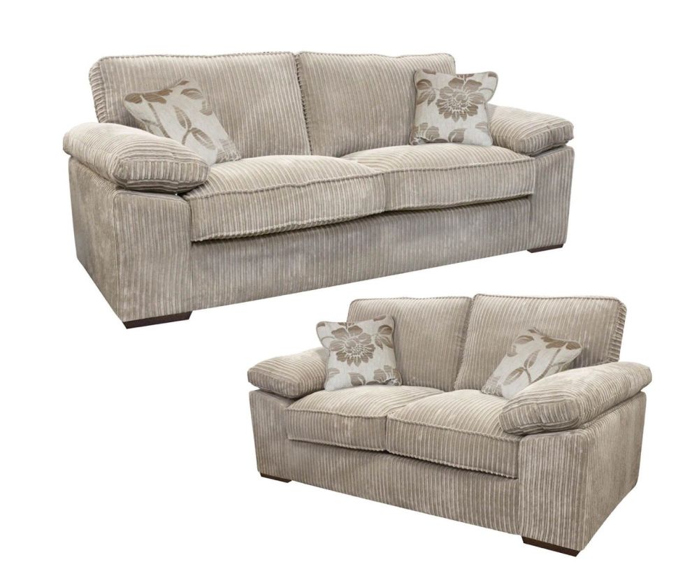 Buoyant Upholstery Dexter Fabric 3+2 Sofa Set