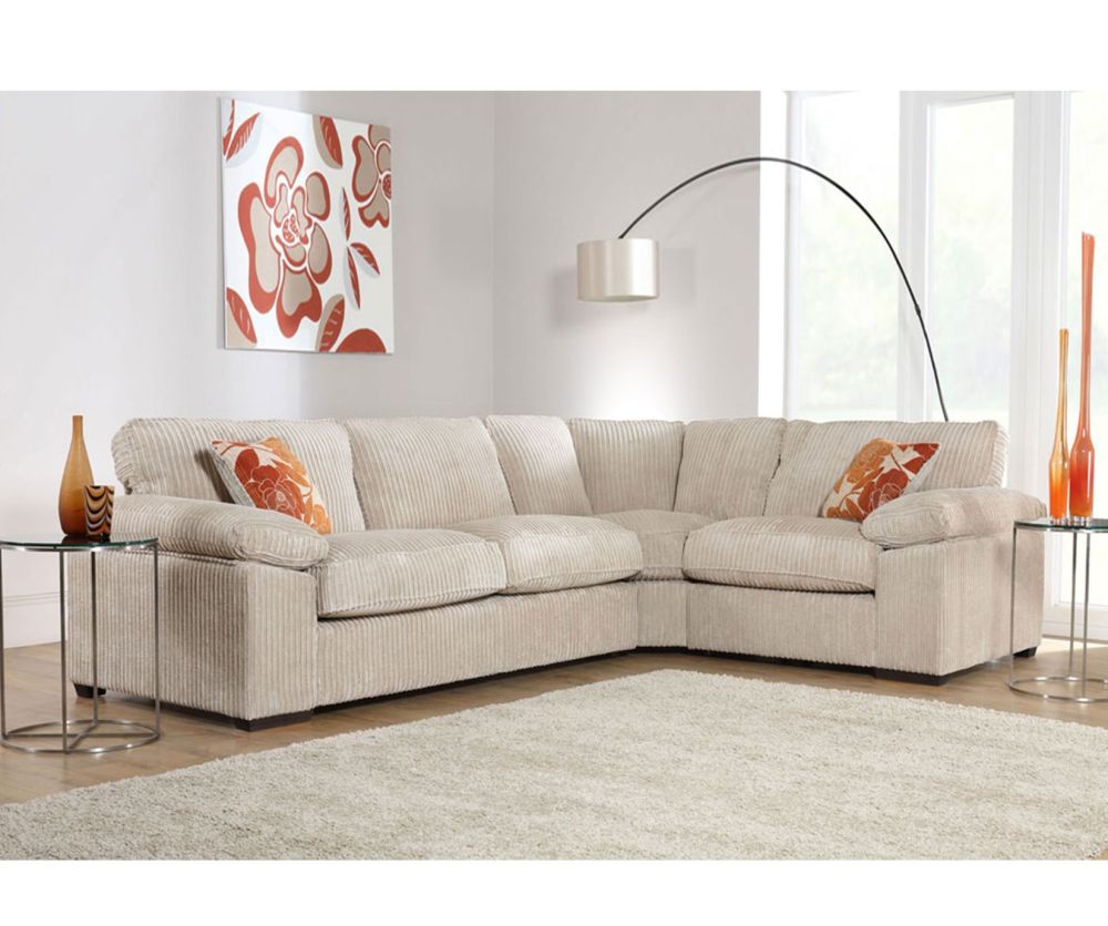 Buoyant Upholstery Dexter Fabric Corner Sofa (LH2,COR,RH1)