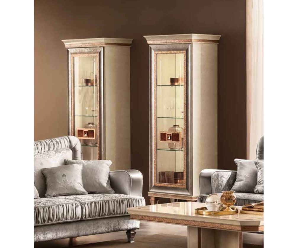Arredoclassic Dolce Vita Italian 1 Door Display Cabinet