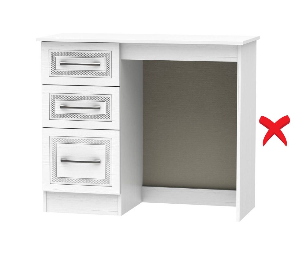 Welcome Furniture Dorset Signature White Finish Vanity Unit