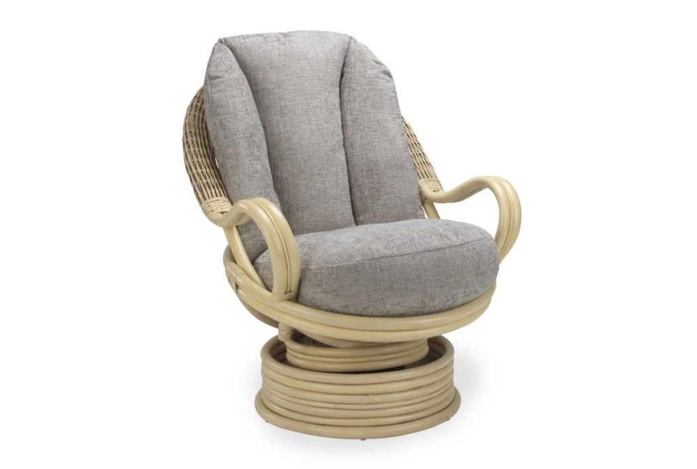 Desser Arlington Natural Wash Deluxe Swivel Rocker Chair