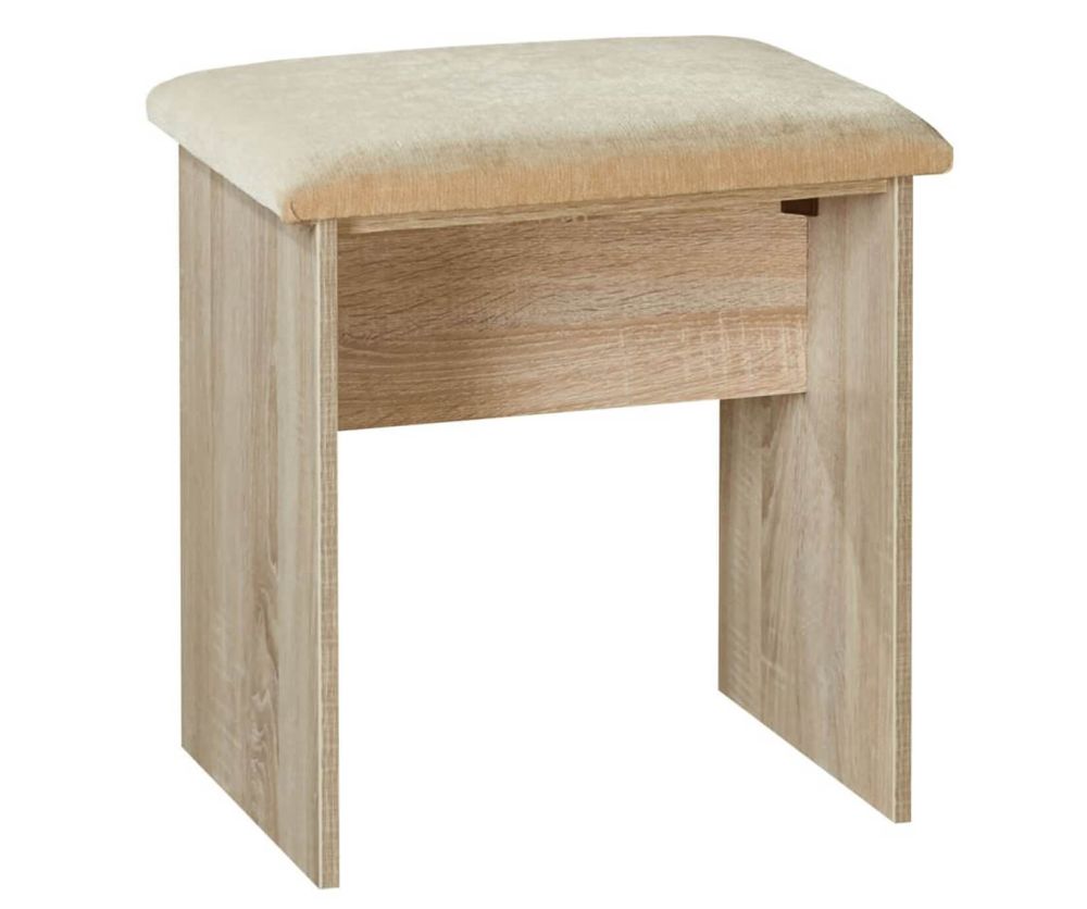 Welcome Furniture Monaco Natural Dressing Table Stool