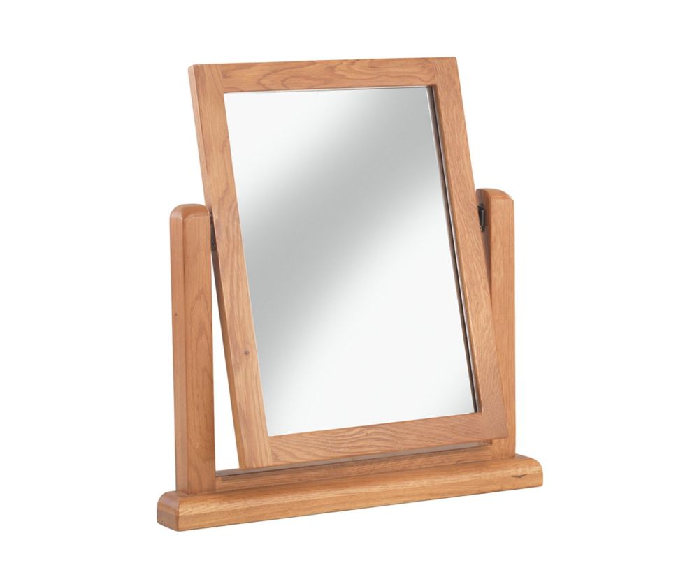 Heritance Durnham Oak Vanity Mirror
