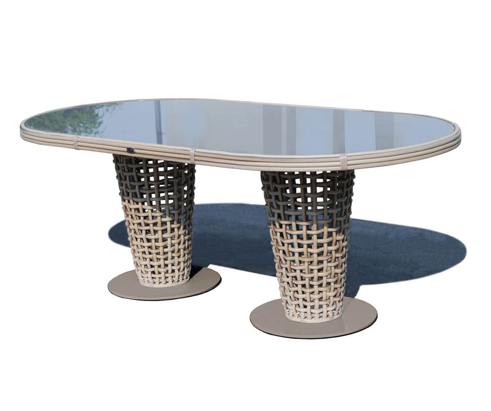 Skyline Design Dynasty Oval Dining Table Only