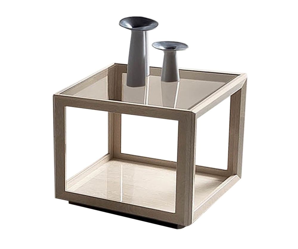 Camel Group Elite Sand Birch Square Lamp Table