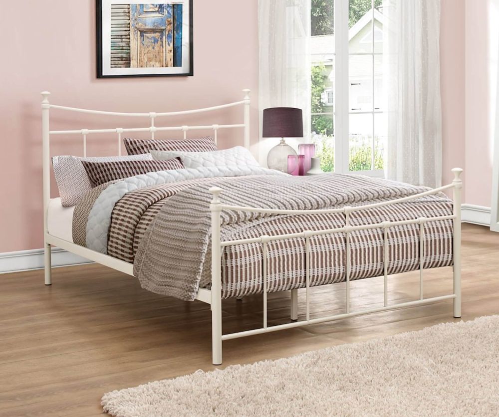 Birlea Furniture Emily Cream Metal Bed Frame