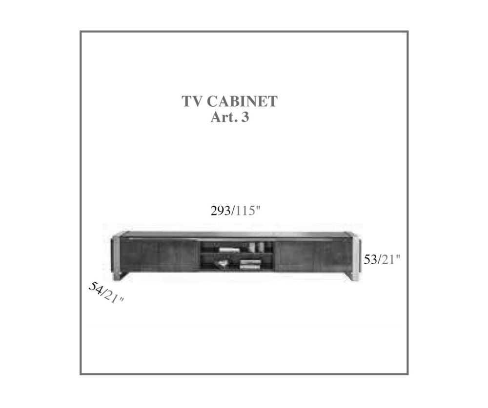Arredoclassic Essenza Italian Large TV Cabinet