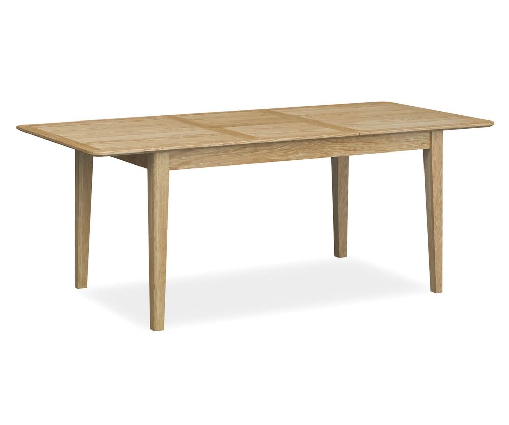 Global Home Bath Oak Small Extending Dining Table