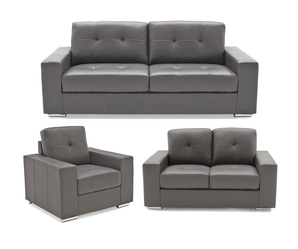 Vida Living Gemona Grey 3+2+1 Sofa Set 