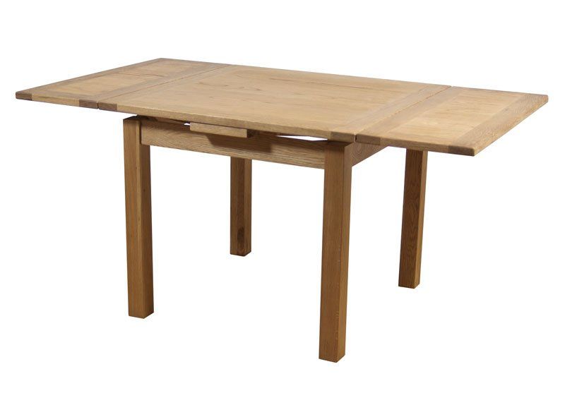 Furniture Link Hampshire Solid Oak Drop Leaf Dining Table Only