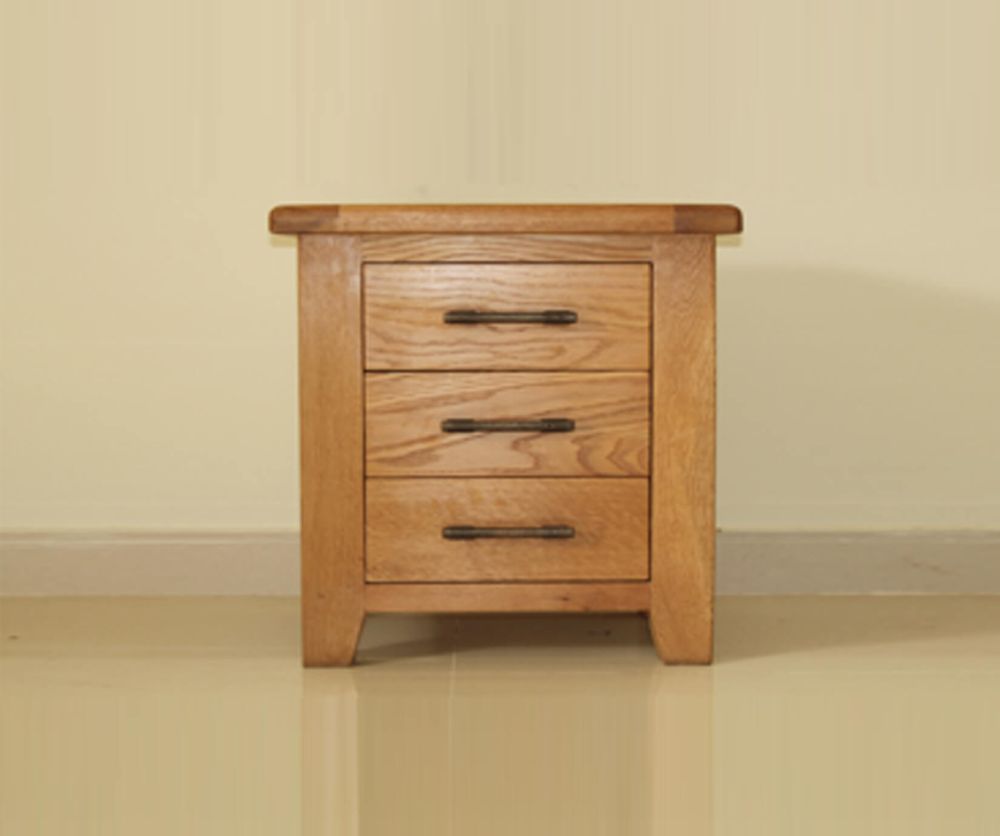 Furniture Link Hampshire Solid Oak Night Stand