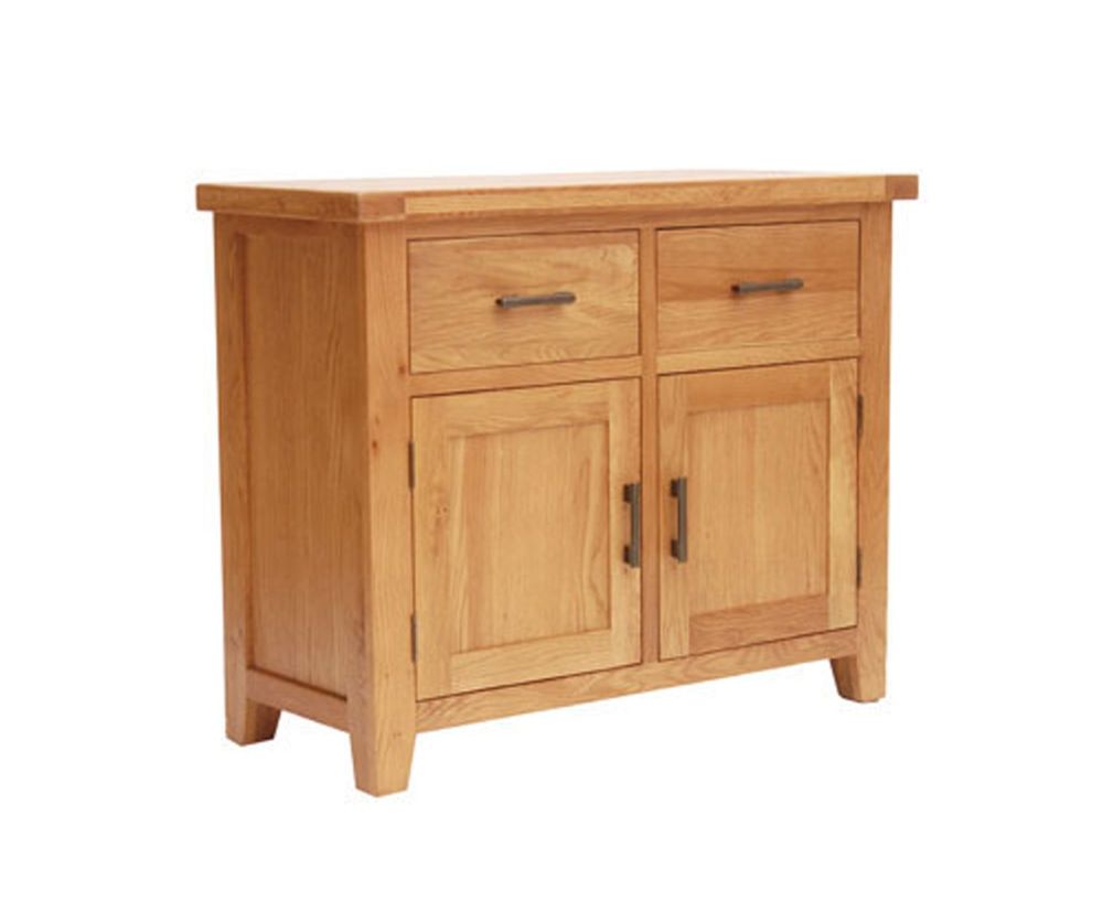 Furniture Link Hampshire Solid Oak Small Sideboard