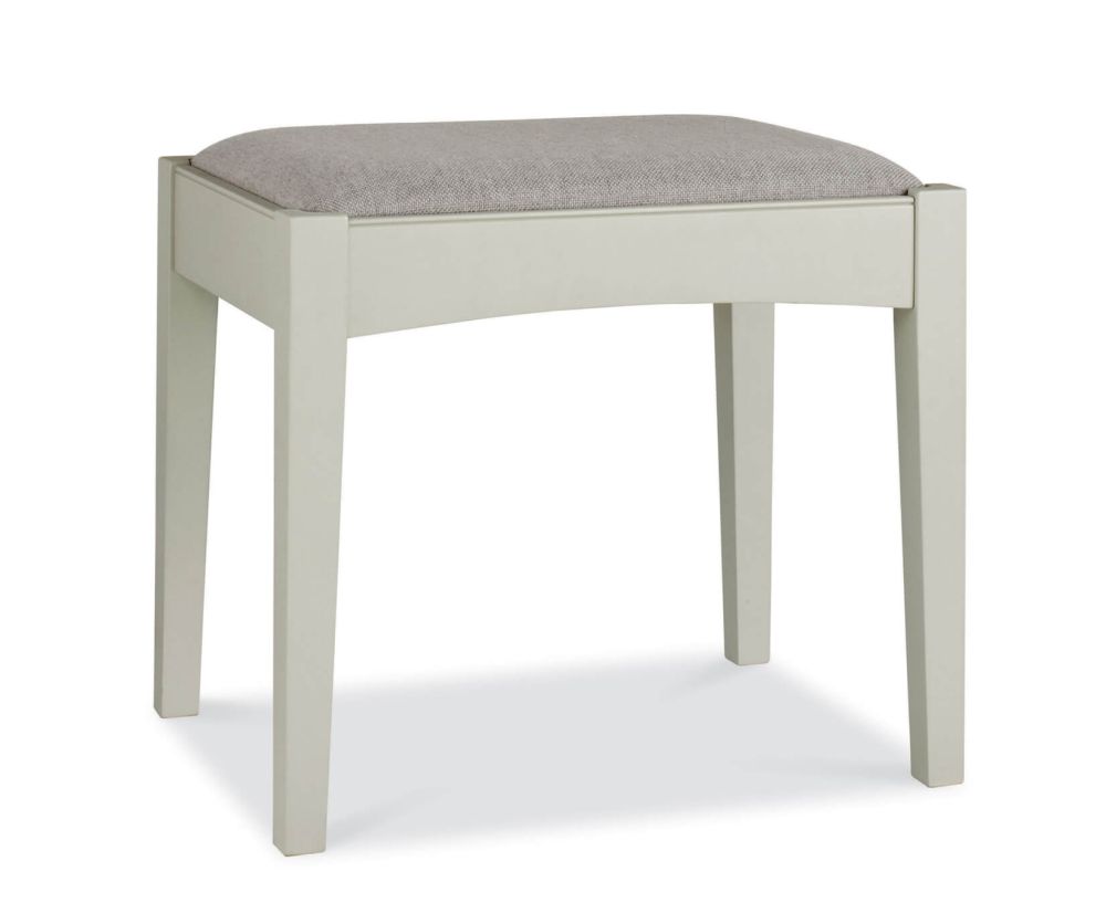 Bentley Designs Hampstead Soft Grey and Oak Dressing Table Stool