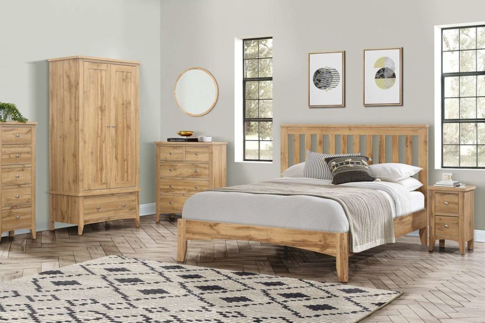 Birlea Furniture Hampstead Oak Bed Frame