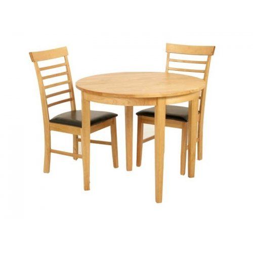 Annaghmore Hanover Half Moon Dining Table with 2 Chairs