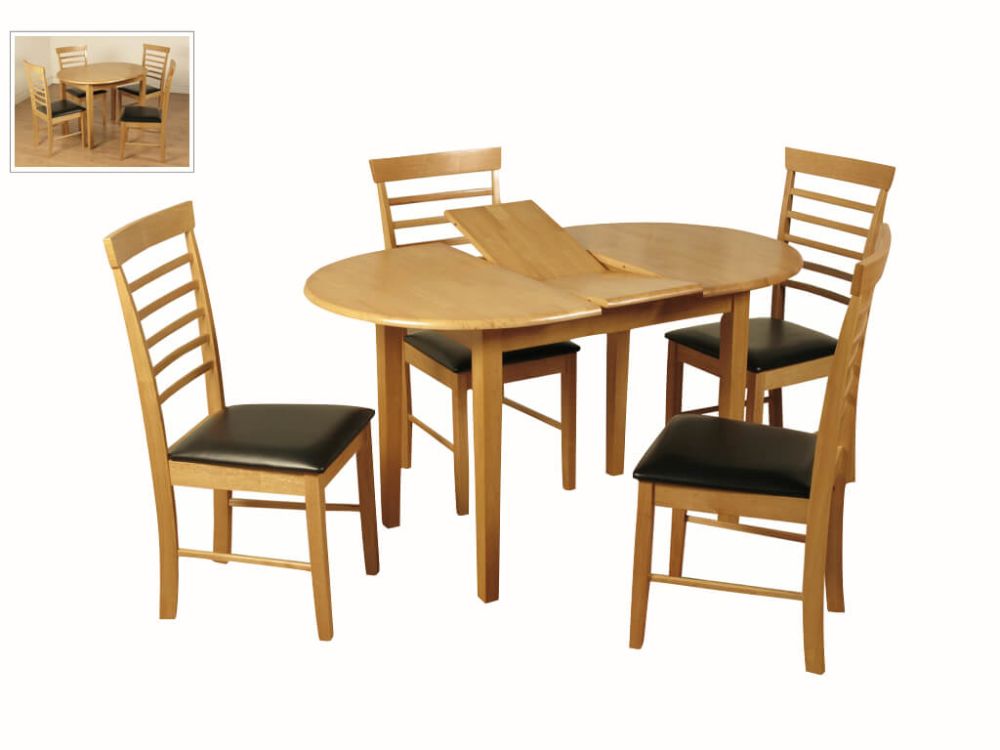 Annaghmore Hanover Oval Butterfly Dining Set