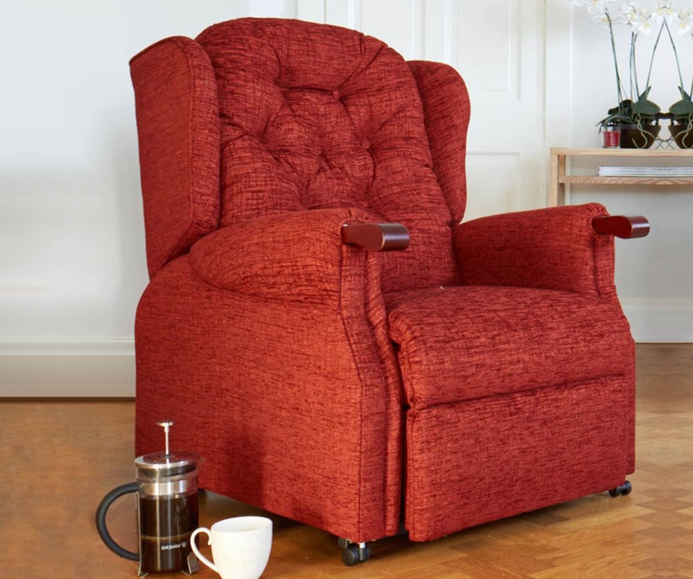 Sitting Pretty Hardwick Button Back Manual Recliner Chair
