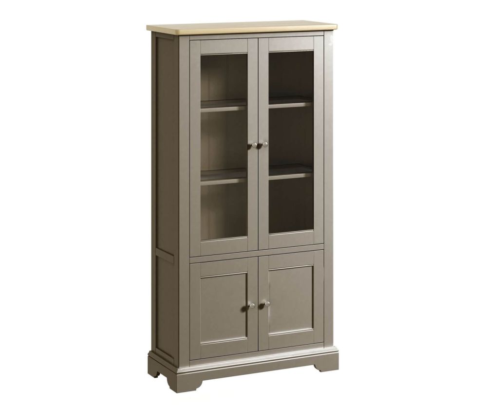 Classic Furniture Harmony Pewter Display Cabinet