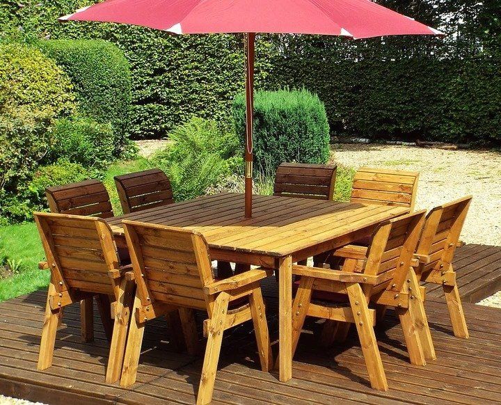 Charles Taylor 8-Seater Square Table Set 