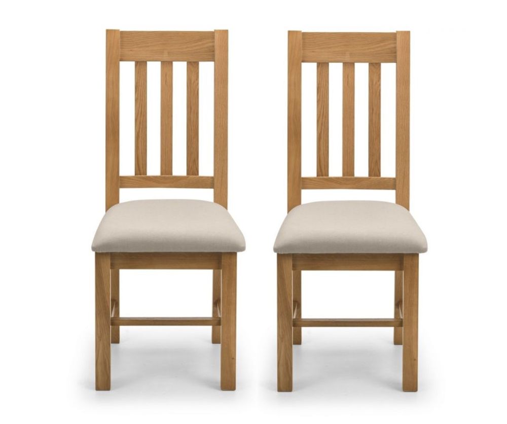 Julian Bowen Hereford Dining Chair in Pair
