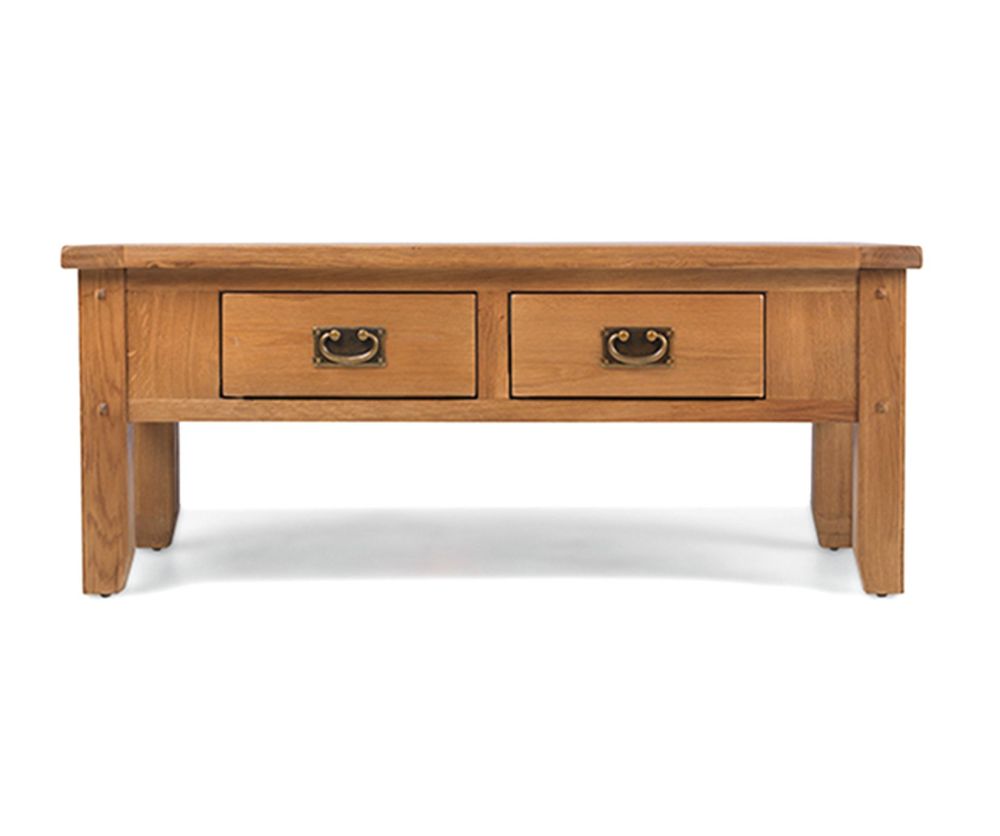 Heritance Cherboux Oak Coffee Table with Drawer