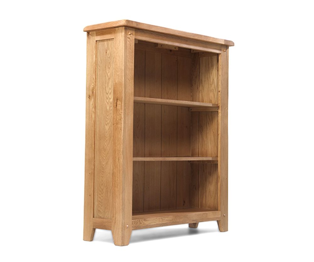 Heritance Cherboux Oak Low Bookcase 