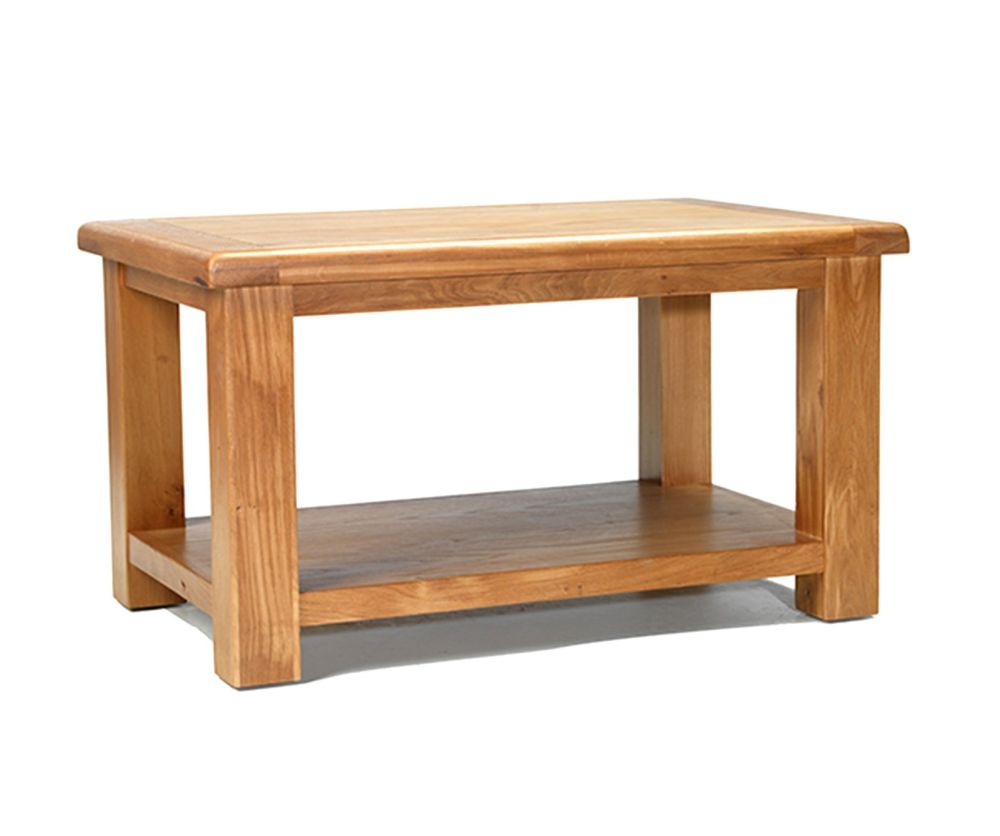 Heritance Earlwood Oak Coffee Table with Shelf