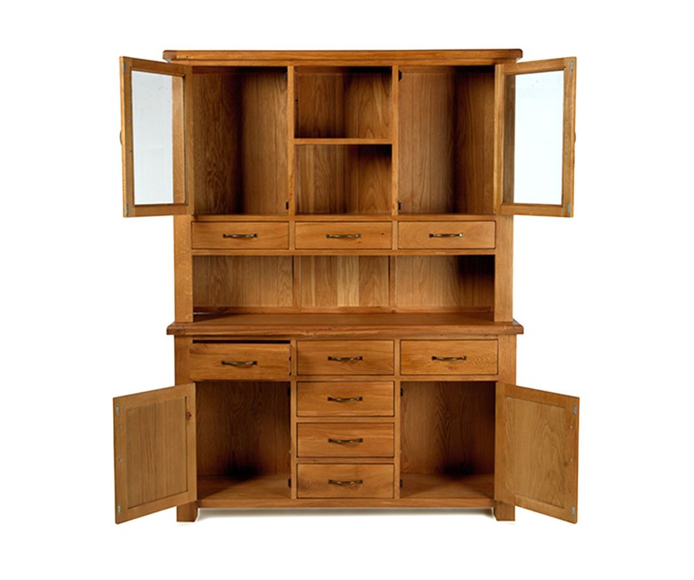 Heritance Earlwood Oak Large Dresser