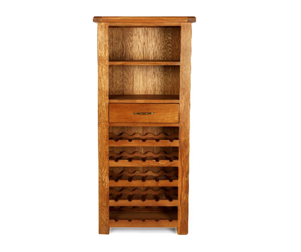Heritance Earlwood Oak Tall Wine Cabinet